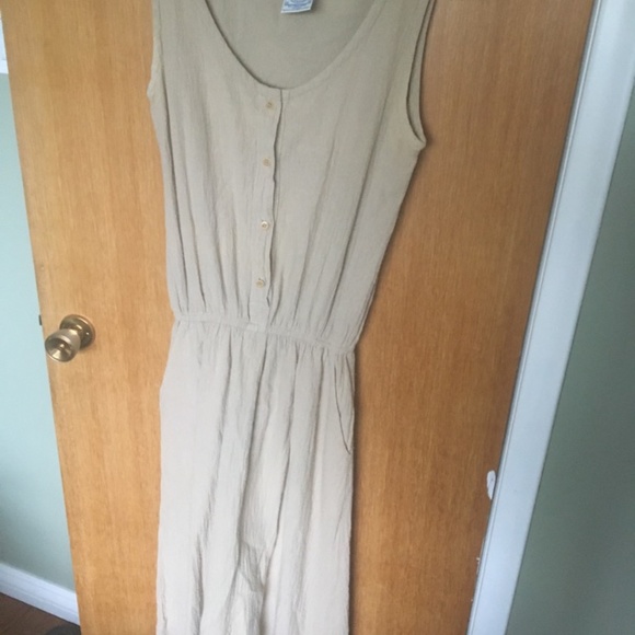 Beige Maxi Dress - Picture 2 of 2